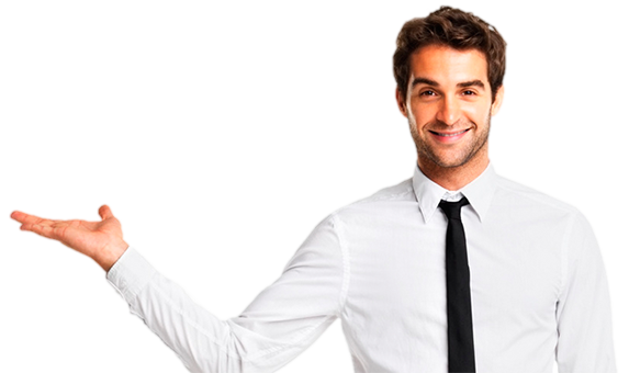 Profissional apresentando a Montantte Transportes
